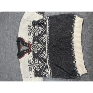 Nordfolk Denmark Scandinavian Wool Men's Henley XL Sweater